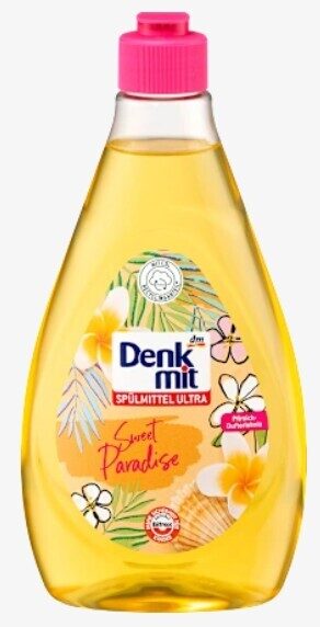 Denkmit trauku mazgājamais līdzeklis Sweet Paradise ar persiku aromātu, 500 ml 